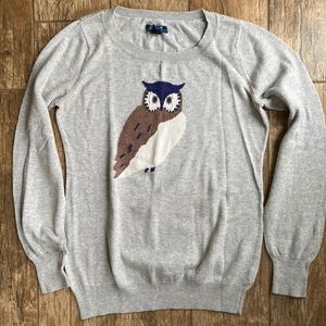 Old Navy size small owl sweater